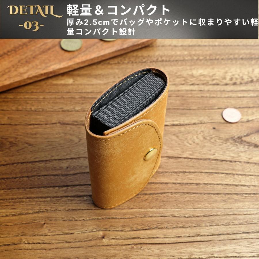 カードケース プエブロレザー Pueblo 12ポケット 本革 大容量 じゃばら
