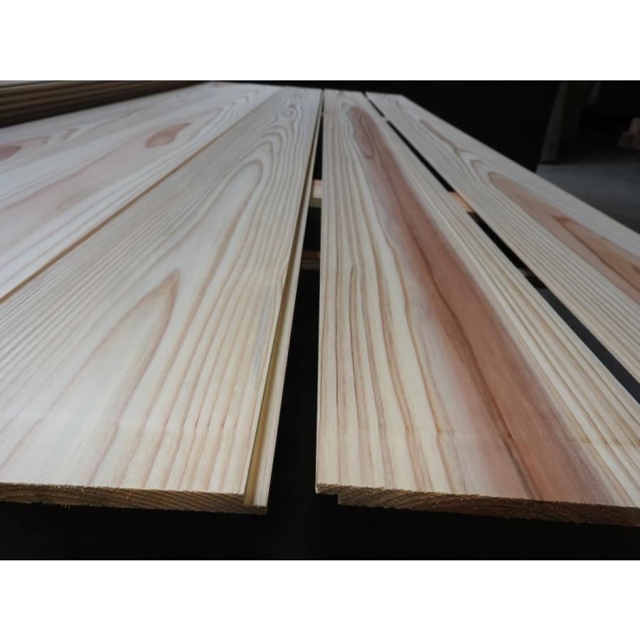 杉板 合いじゃくり 幅160×厚み約10×長さ900mm 上小無地 小節