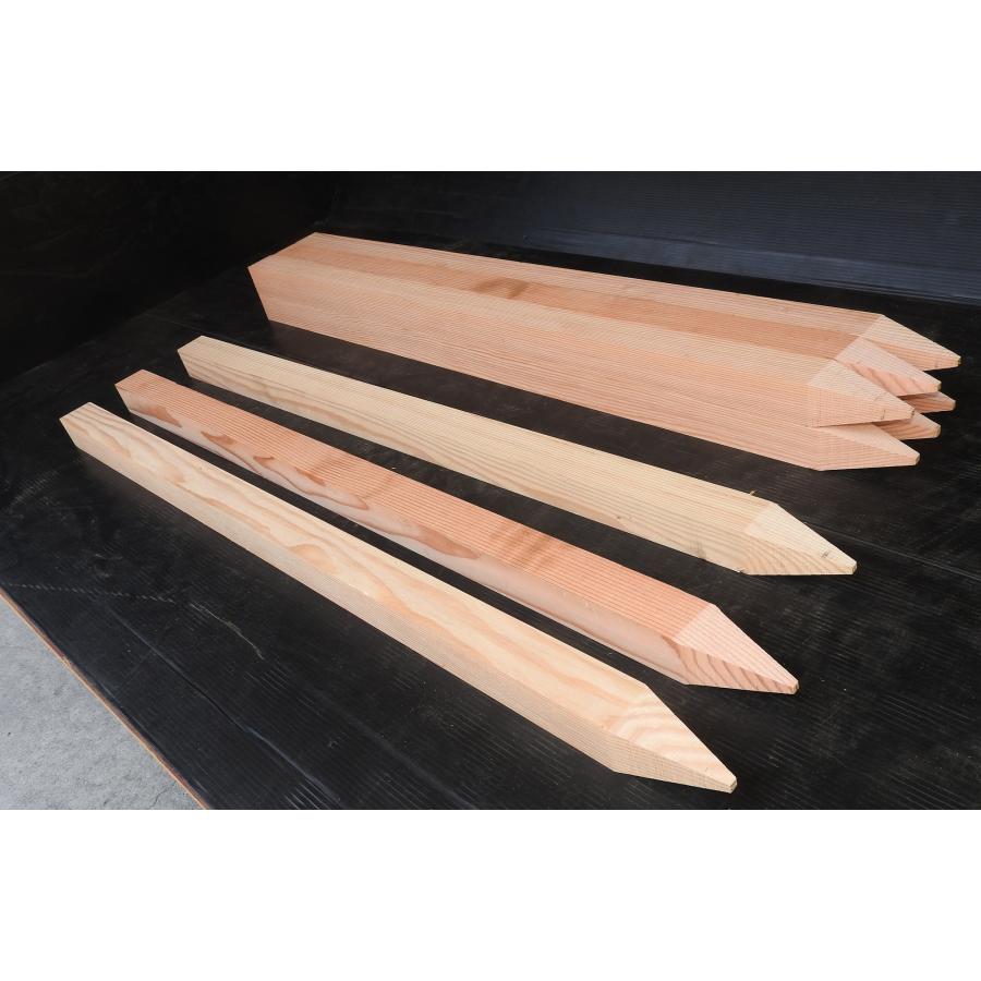 測量杭 木杭 41~45角×900mm 9本入り 測量用品 木材 : 東條製材所 - 通販 - Yahoo!ショッピング