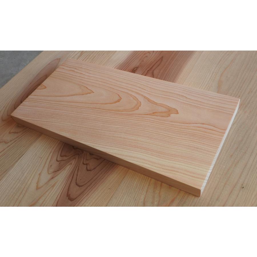 桧板 ひのき まな板 一枚板 幅220×厚み30×長さ455mm 送料無料 国産