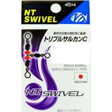 P入 トリプルサルカンC NTスイベル 釣り人応援セール : 東海つり具Y