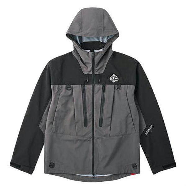 DWRフルジップパーカー チャコール L ジャクソン : 東海つり具Y支店