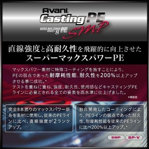 アバニ キャスティングSMP 300M 8号 VARIVAS : 東海つり具Y支店 - 通販