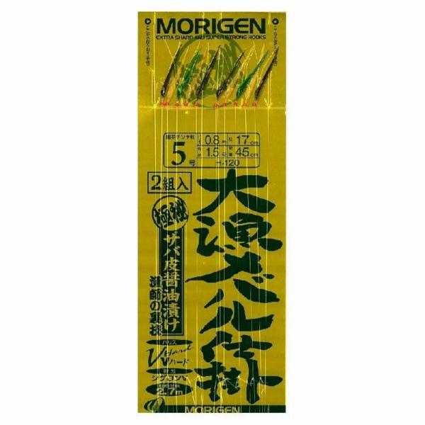 もりげんメバル針８号胴付仕掛け3本針仕掛け２枚入り30枚で Hー120 大漁メバル 8号 もりげん : 東海つり具Y支店 - 通販 - Yahoo