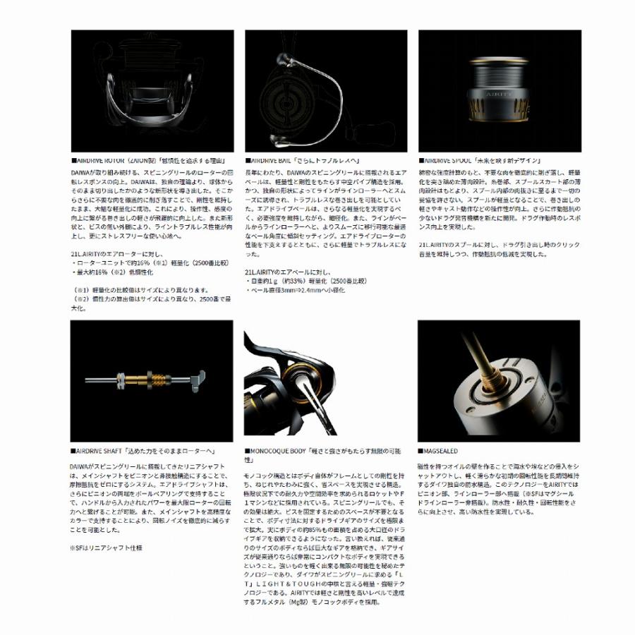 23エアリティ LT2500S-DH ダイワ : 東海つり具Y支店 - 通販 - Yahoo
