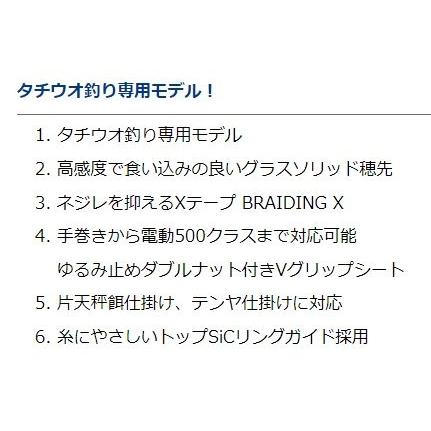 人気が高い タチウオx Mh 180 ダイワ 船竿 Www Gruasjaponesas Com