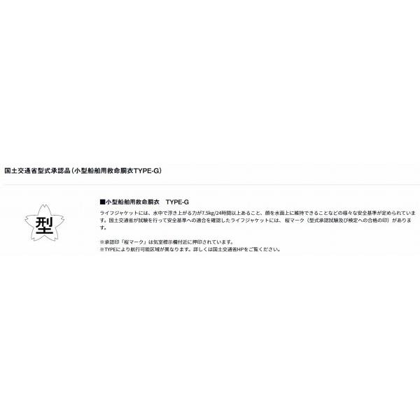 DF-2520FD ショートライフジャケット（ネックタイプ手動膨脹式）ブラック F グローブライドの画像