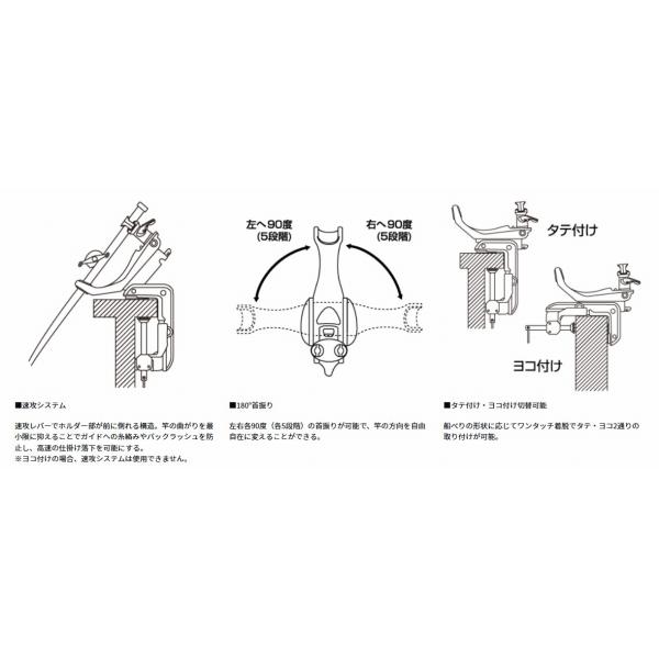 パワーホルダー 速攻240CＨ-Ｅレッド ダイワ 春の大感謝祭の画像