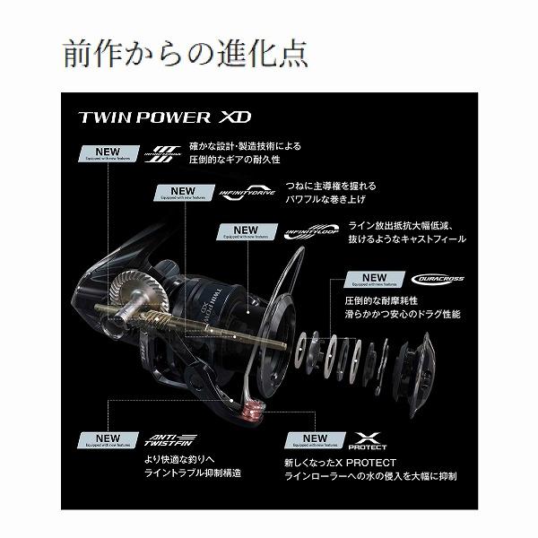 25 ツインパワーXD 4000PG シマノ : 東海つり具Y支店 - 通販
