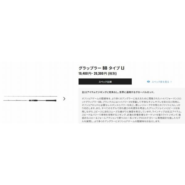 21 グラップラー BB タイプLJ S63-2 シマノ_3