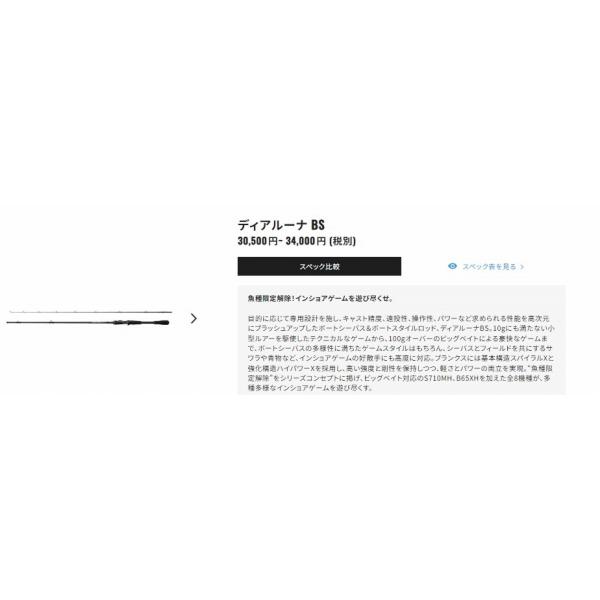 21 ディアルーナ BS B63H シマノ 夏の大有りがたさ祭