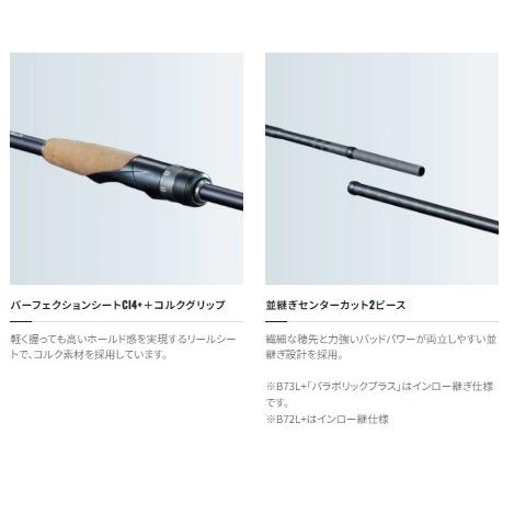 チニングロッド brenious S70ML