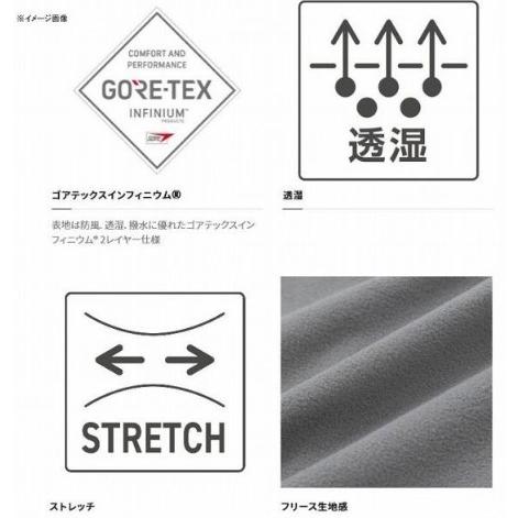 GORE−TEX INFINIUM オプティマルジャケットWJ−090U チャコール GORE−TEX INFINIUM オプティマルジャケットWJ−090U チャコール