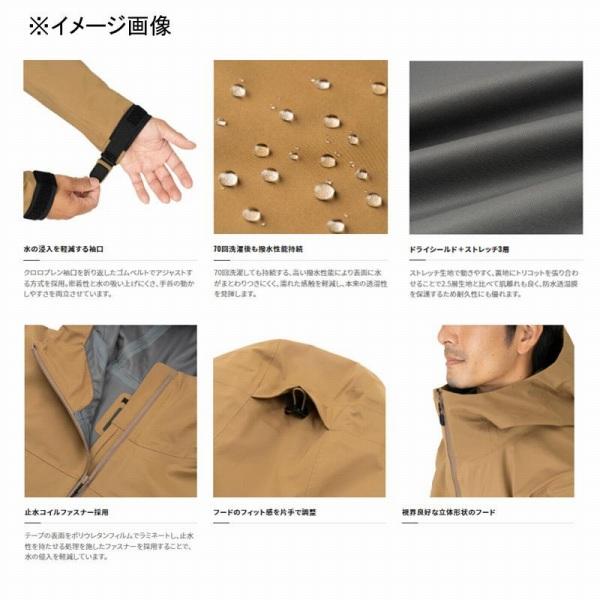 ショートレイン ジャケット ＲＡ−025Ｗ チャコールＢＬＫ ＸＬ シマノ 春の感謝セール｜toukaiturigu｜03