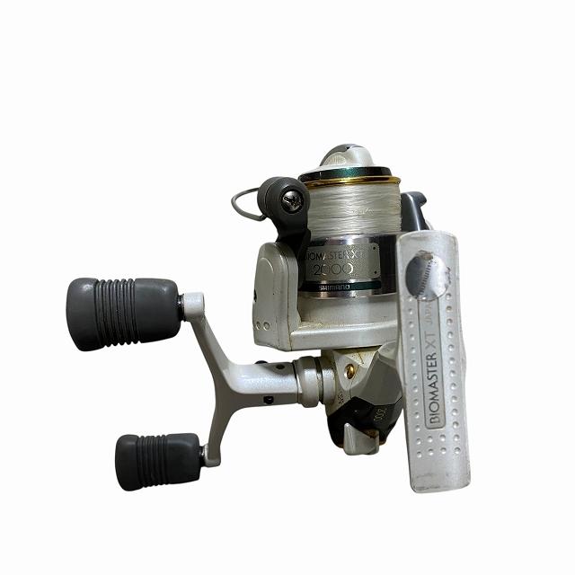 SHIMANO  バイオマスター2000S シングルハンドル  リサイクルショップ宮崎屋住吉店22.3.2  y バイオマスター XT2000 ダブルハンドル シマノ【【D】多少傷などあり