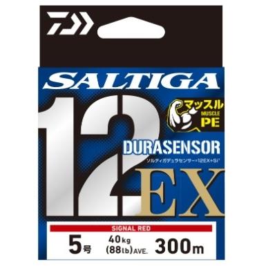 UVFソルティガデュラセンサー×12EX＋Si3 シグナルレッド 300 ダイワ