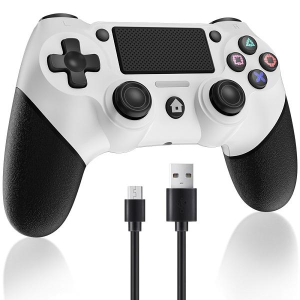 2年保証 Ps4 コントローラー 無線連射 ジャイロセンサー機能 Bluetooth イヤホンジャック ゲームパット Hd振動 二重振動 Fps Rt Ps4sb W 東桓公式ショップ 通販 Yahoo ショッピング