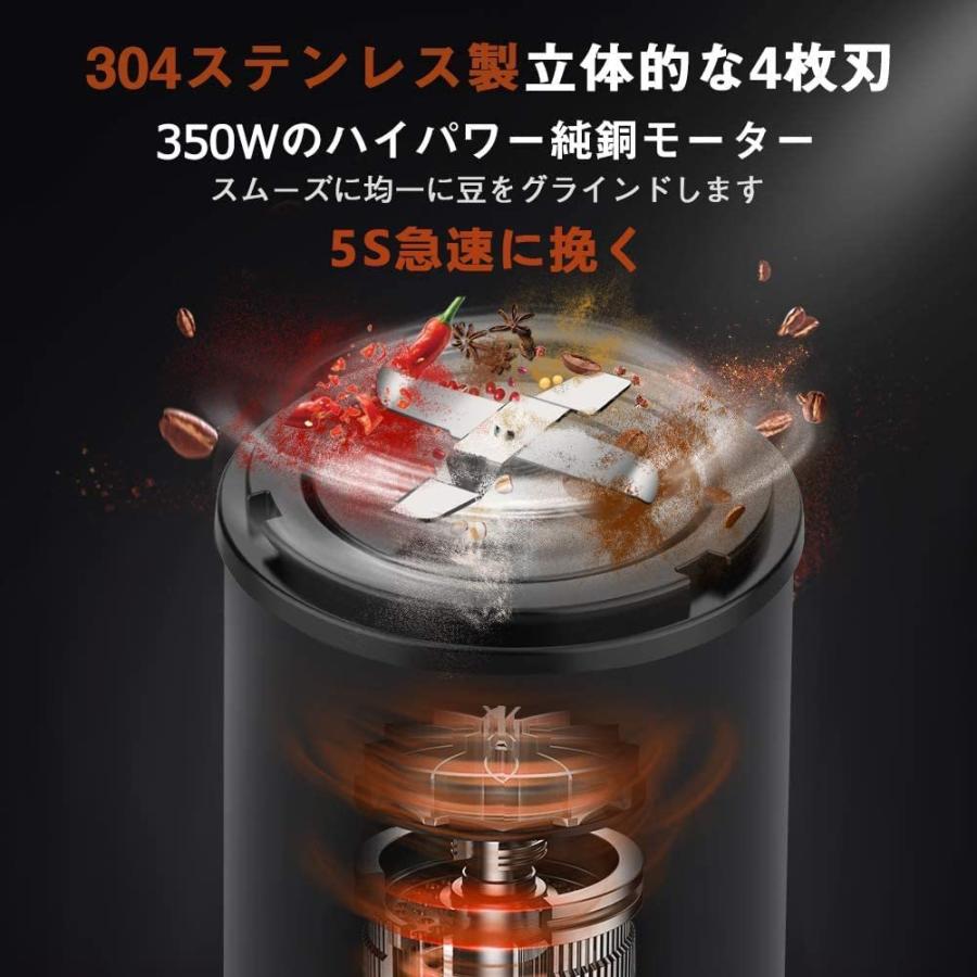 種類豊富な品揃え コーヒーメーカー Akyu自動電動コーヒーミル コーヒーグラインダー ミルミキサー 粉末 コーヒー豆 ひき機 水洗い可能 豆挽き 緑茶 山椒 お米 調味料 穀物 Www Threeriversofs Com