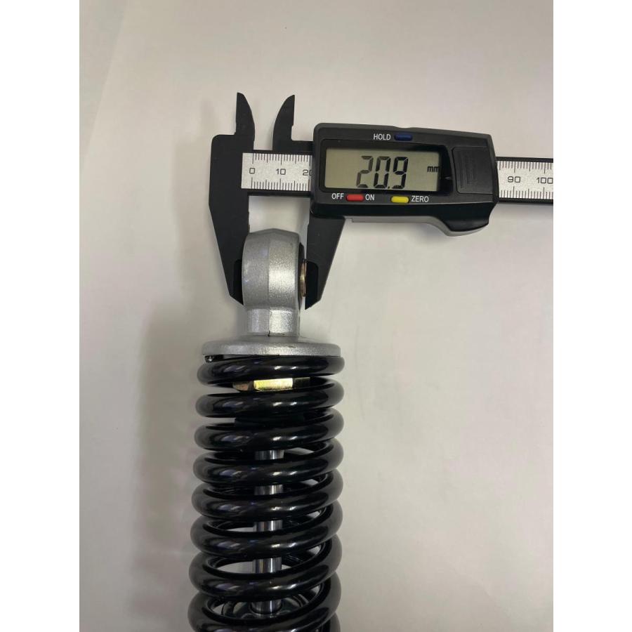 汎用 原付 スクーター リアショック [270mm] 黒 社外品 : 東華