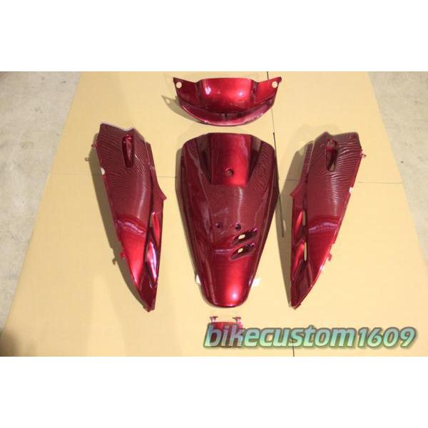 スーパーディオ DIO AF27 外装カウル 赤 ワインレッド 社外品 : 東華