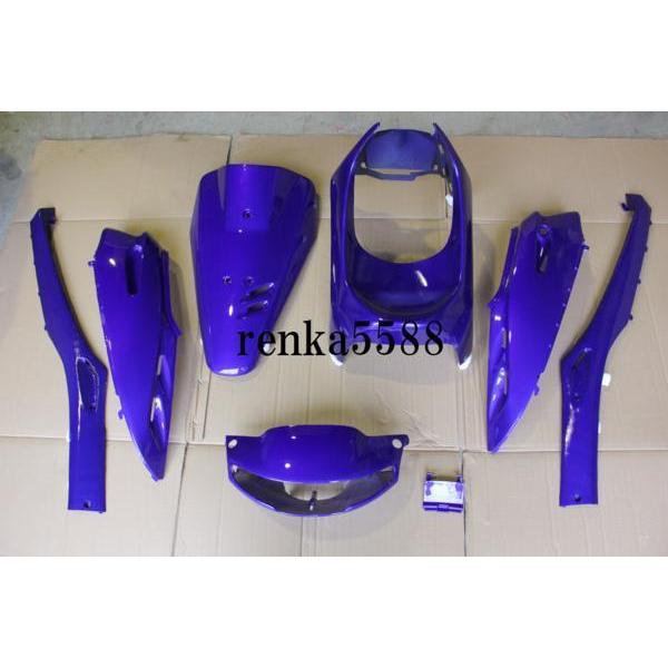 社外品 新品 スーパーディオ DIO AF27 外装 インナー カウル 塗装済 青