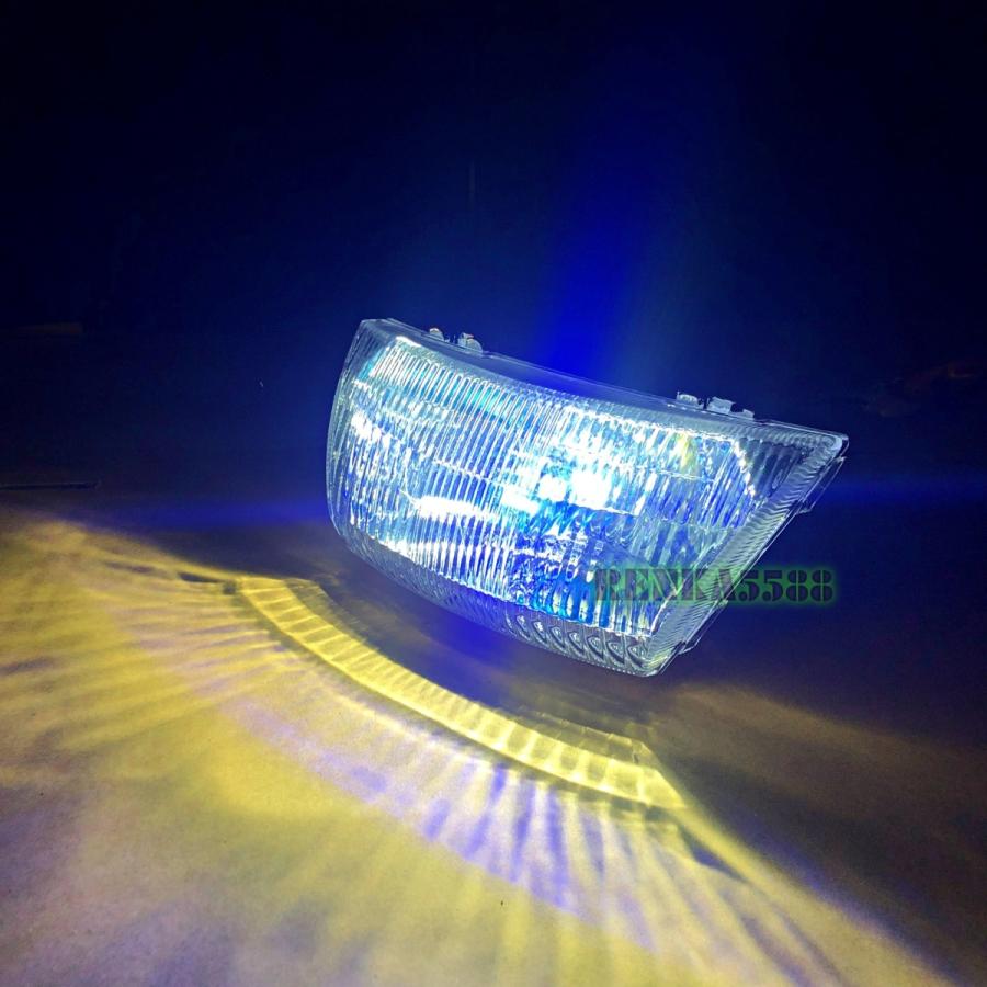 新品即決 ジョグ JOG 3YK LED ヘッドライト ユニット 青 新品 : 東華