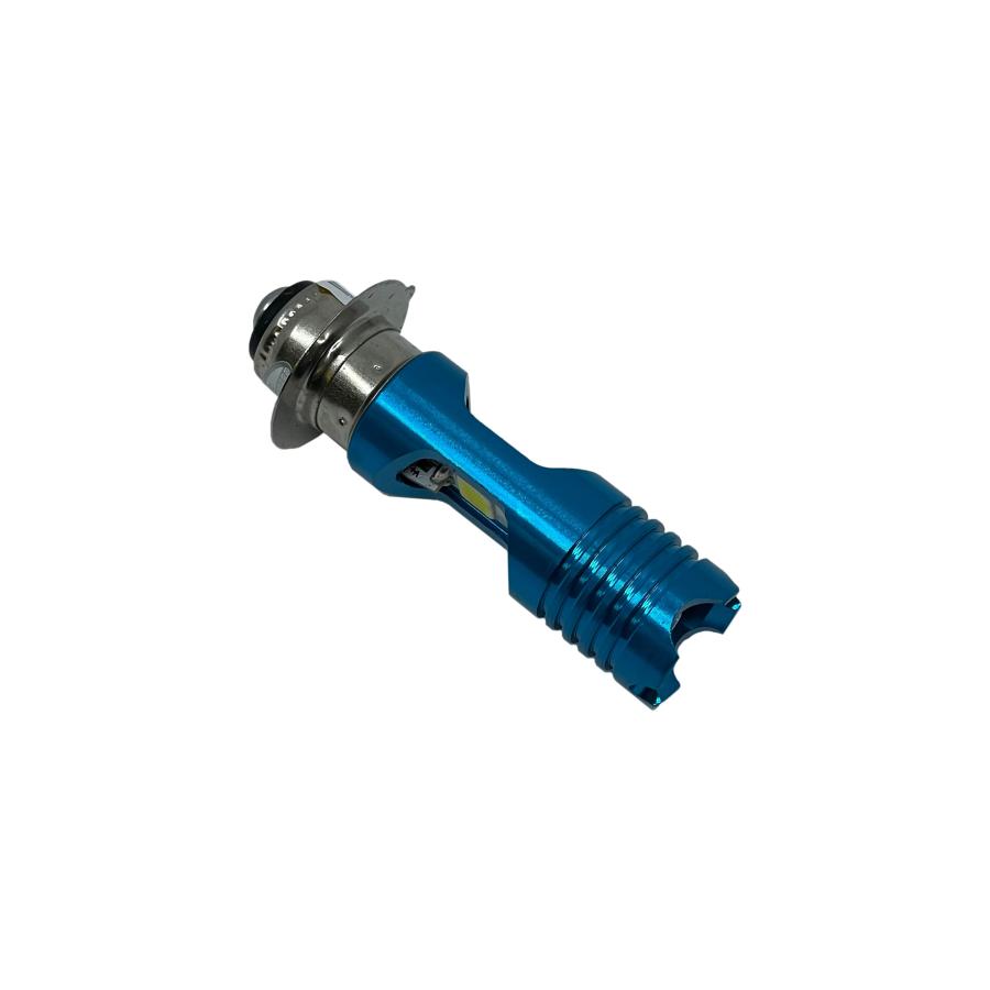 PH7 LED ヘッドライト 12V DC/AC Hi/Lo 原付用 バルブ 青 ポジション