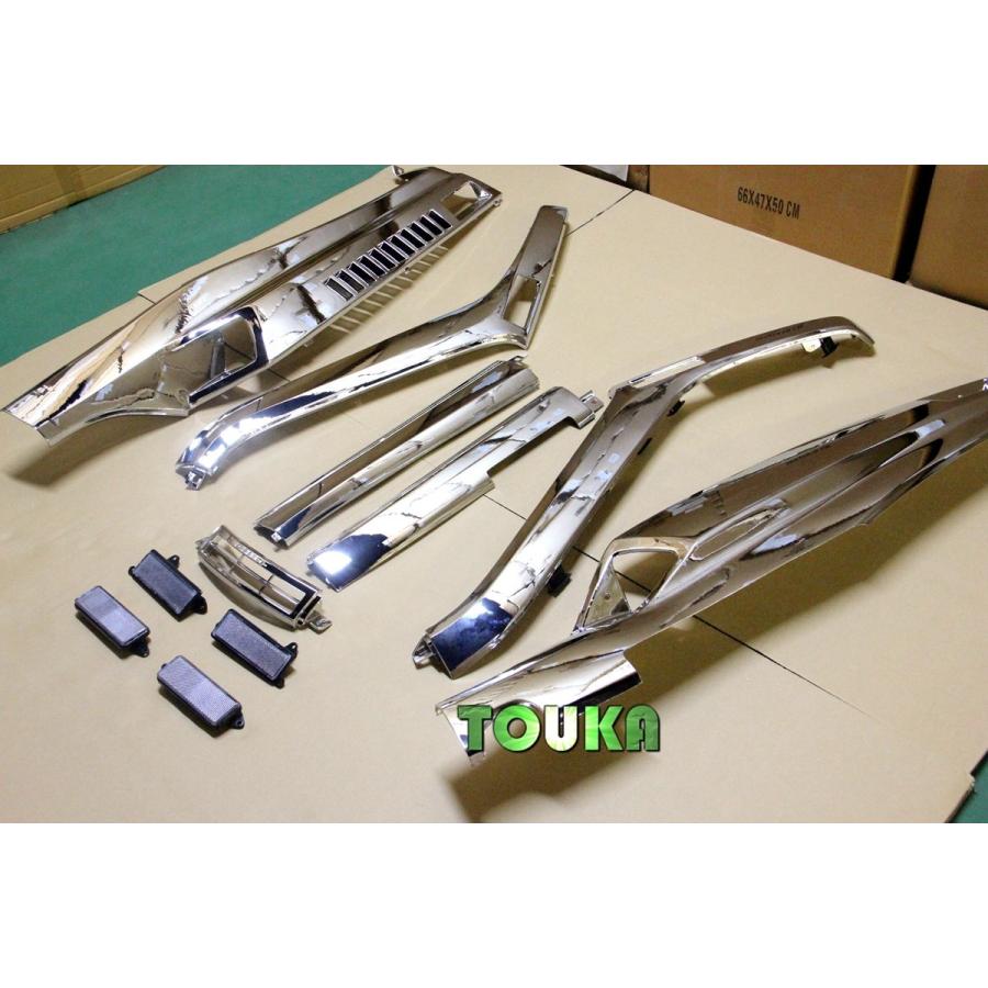 ホンダ フュージョン MF02 アンダーカウル 外装 メッキ 社外品 8