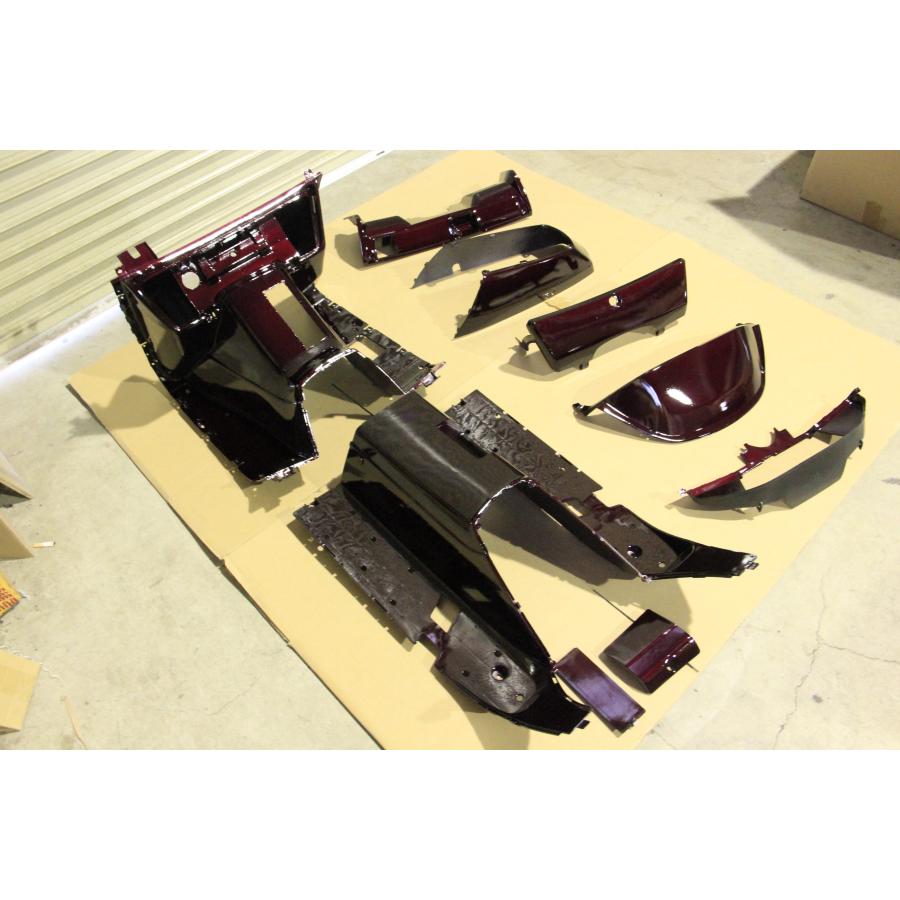 フュージョンMF02 Fusion インナー カウル 内装 一式 艶あり 茶