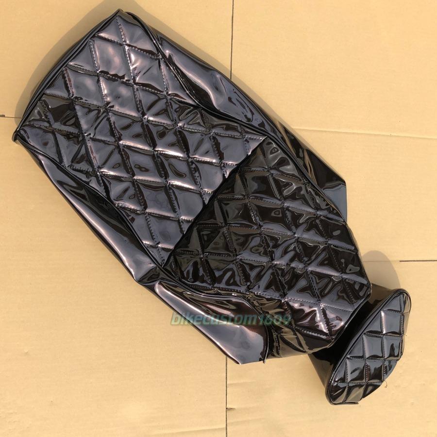ホンダ フュージョン MF02 エナメル 張替え シート皮 シートカバー 茶