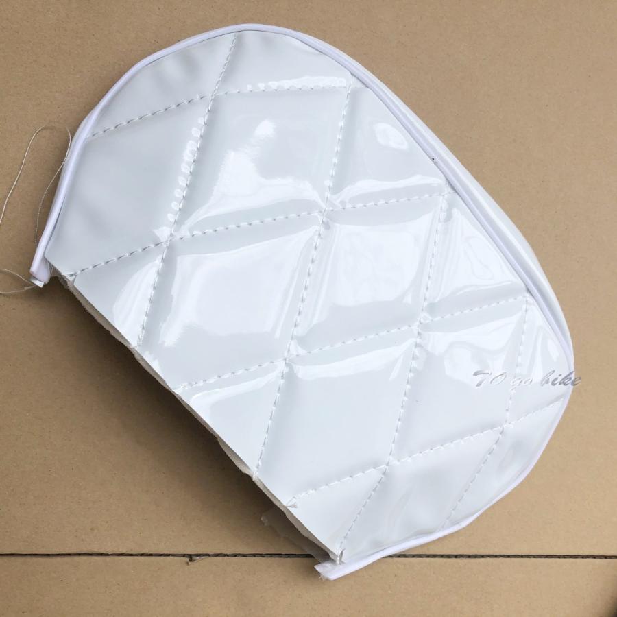 ホンダ フュージョン MF02 エナメルダイヤカット 張替え シート皮 