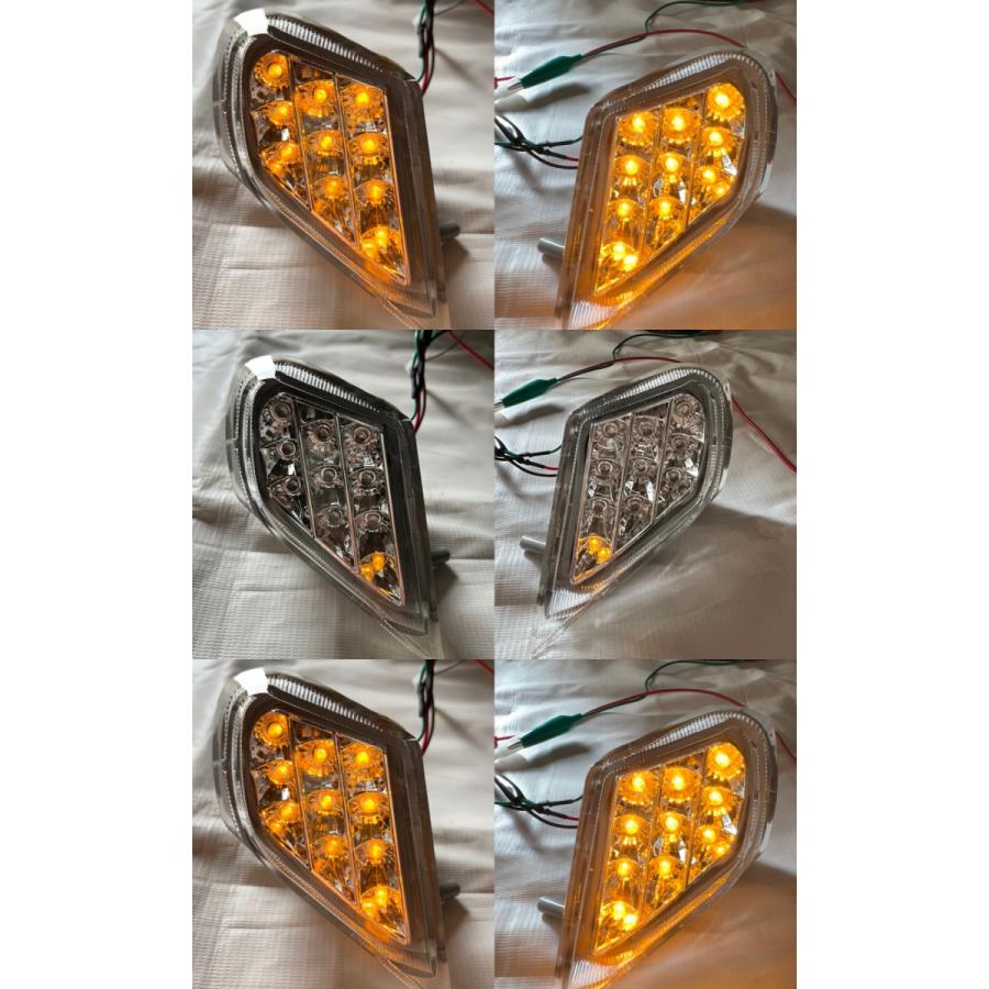ホンダフュージョン用mf02クリアウィンカーレンズ2個セット フュージョン MF02 LED クリア ウインカー 新品 社外 : 東華バイク