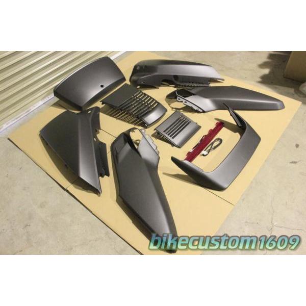 ホンダ フュージョン MF02 アッパー カウル 外装 艶消し黒 マット