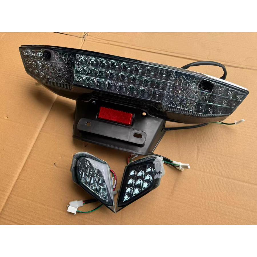 「新品」ホンダフュージョン　MF02 スモーク　LEDテールランプ＆ウインカー FUSION フュージョン MF02 LED テール ユーロテールランプ ウインカー