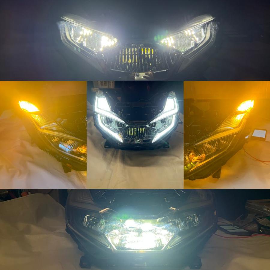 社外新品 PCX125 PCX150 PCX160 JK05 KF47 LED ヘッドライト 社外新品 PCX125 PCX150 PCX160 JK05 KF47 LED ヘッドライト
