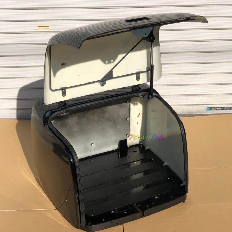 引き取り限定 ホンダ ジャイロキャノピー用 リヤボックス TA02 ジャイロキャノピー TA02 TA03 純正タイプ リア ボックス BOX 艶あり黒