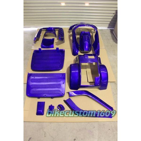 ジャイロキャノピー TA02 外装 カウル 一式 2サイクル 艶あり青 ブルー