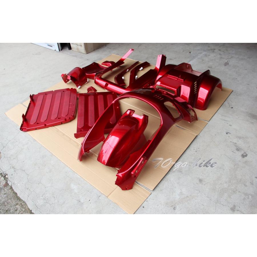 ジャイロキャノピー TA02 外装 カウル 一式 2サイクル 艶あり 赤