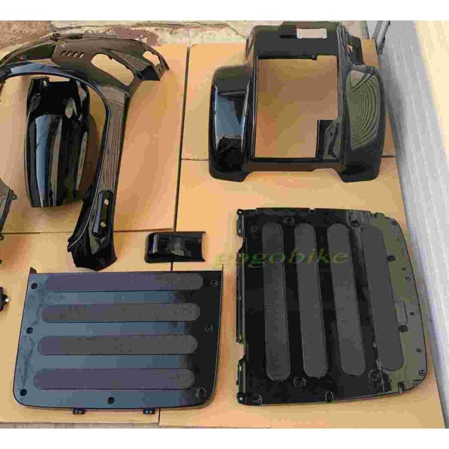 ジャイロキャノピー TA02 外装 カウル 一式 2サイクル 艶あり 黒