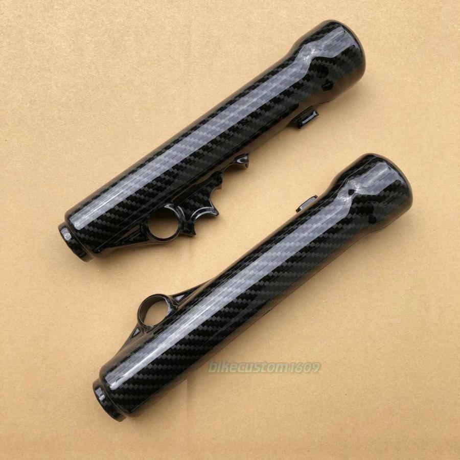 アドレスV125G/S CF46A CF4EA CF4MA カーボン柄 フロント フォーク