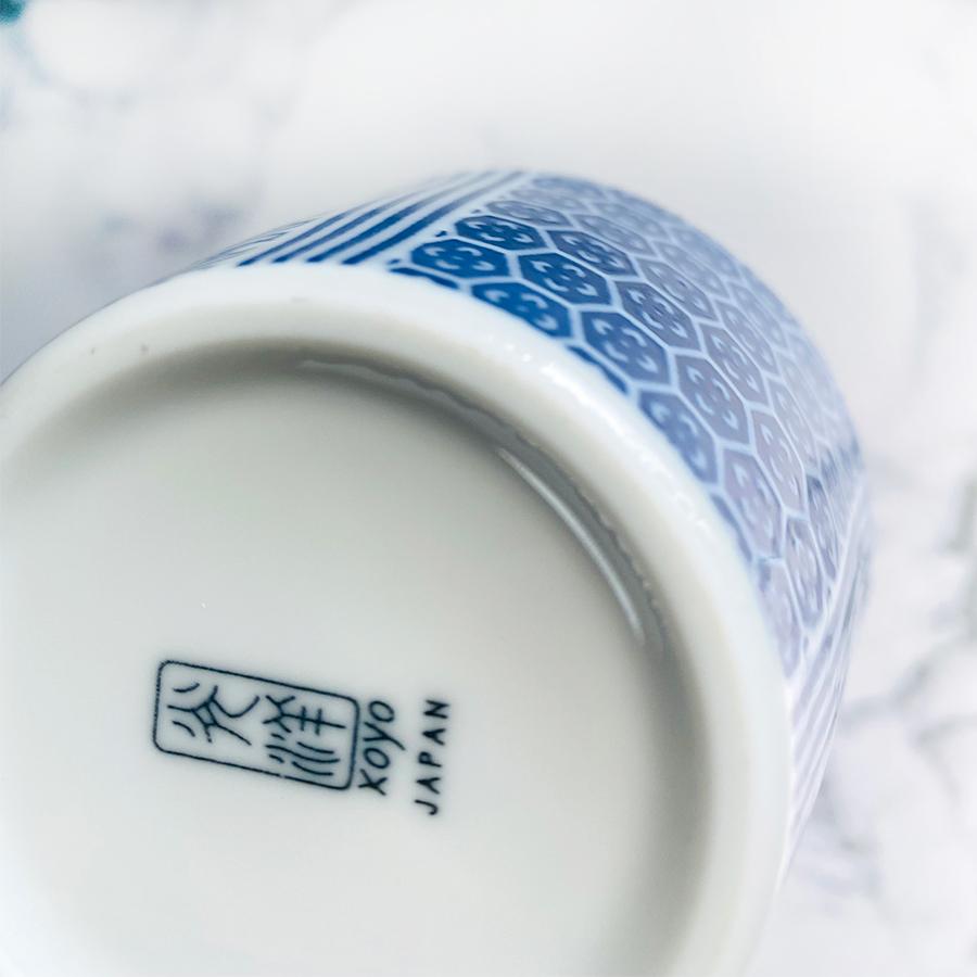 蕎麦猪口 そばちょこ 古青藍(こせいらん)藍花 そば猪口 直径8.5 蕎麦猪口 そばちょこ 古青藍(こせいらん)藍花 そば猪口 直径8.5
