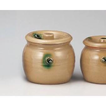 食器 おしゃれ 貫入3号かめ 500cc 蓋付きつぼ 瓶 カメ 卓上小物 美濃 