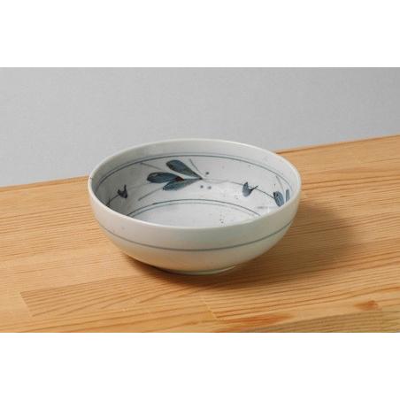食器 おしゃれ 益子風ツタ5.5ボール 直径17cm 和食器 和ボール