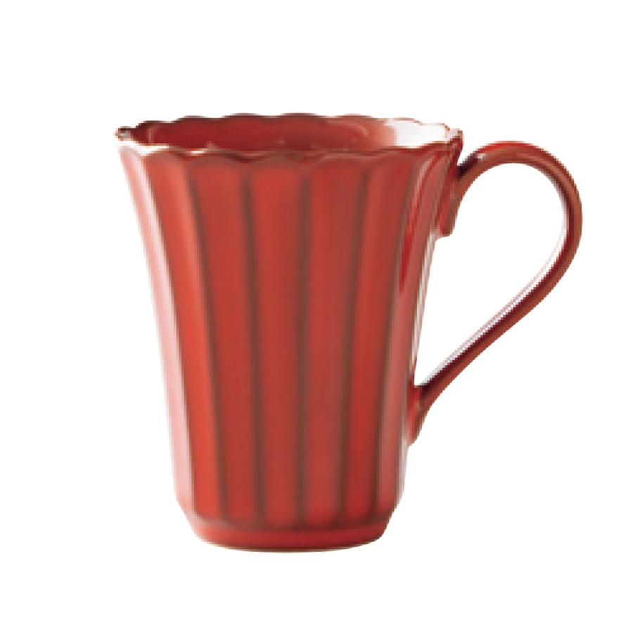 赤いマグカップ レグザ マグカップ フタ付き 370ml RED EARTH ステンレス （ ステンレス