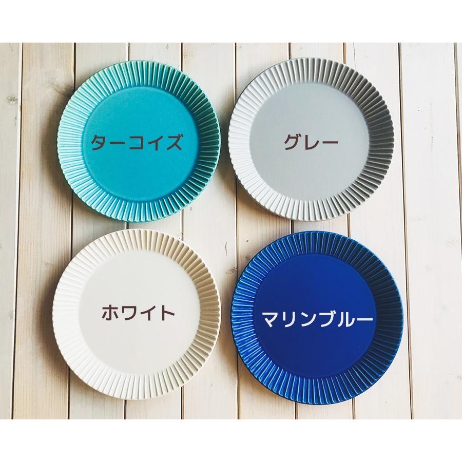SAKUZAN 食器 丸皿 おしゃれ 作山 SAKUZAN Stripe プレートM 直径19cm