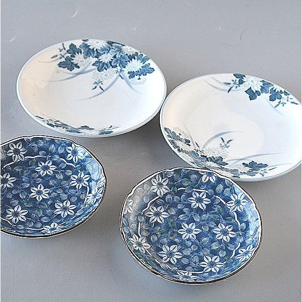 福袋 高級美濃焼き食器 10点セット 東峰菊 012 : 陶器スタジオ - 通販