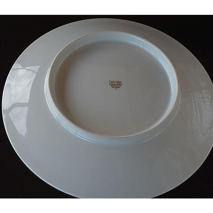 DANSKの白い大皿 DANSK（ダンスク） プラター 大皿 ホワイト 訳あり : 陶器スタジオ