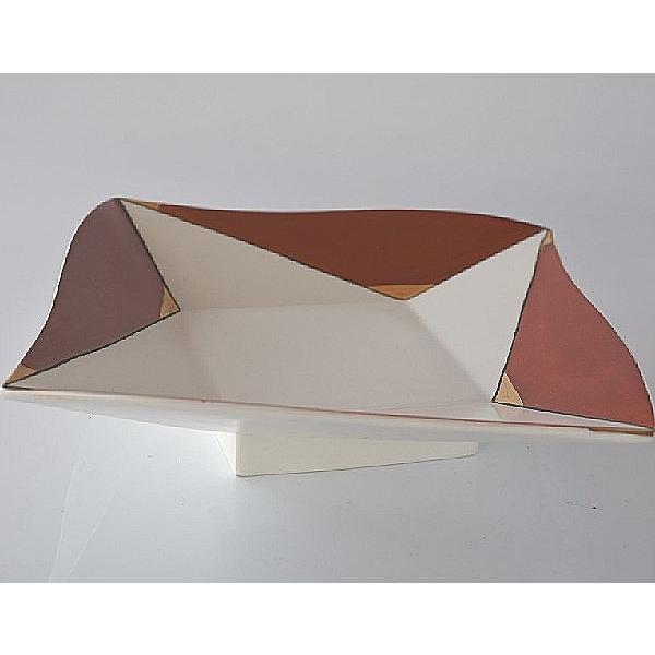 大皿 折り紙皿 レッド ゴールド |  | 01