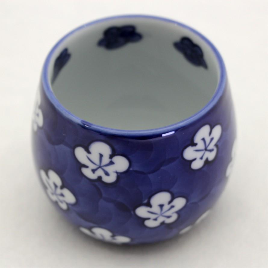 源右衛門窯 古染風梅紋 湯呑揃（5客） : 陶器たて石 Yahoo!店 - 通販