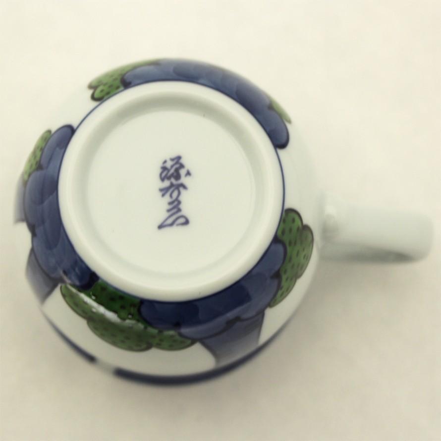 源右衛門窯 染錦大樹 マグカップ（大） : 陶器たて石 Yahoo!店